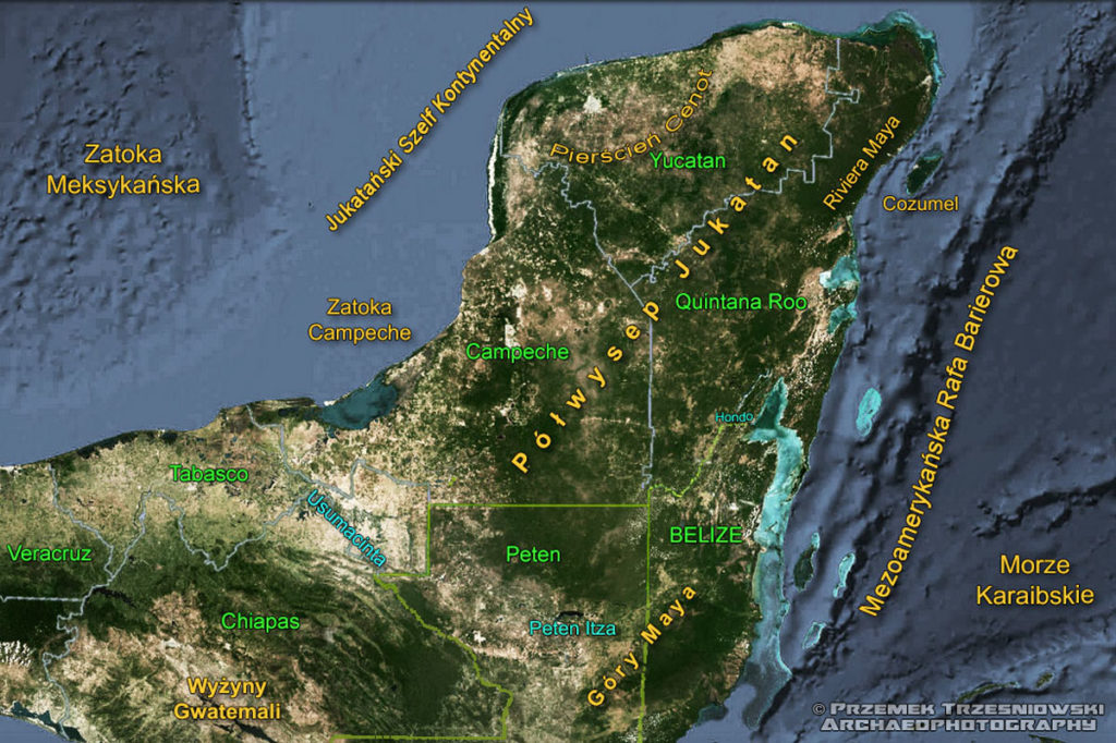 Półwysep Jukatan i Pierścień Cenot