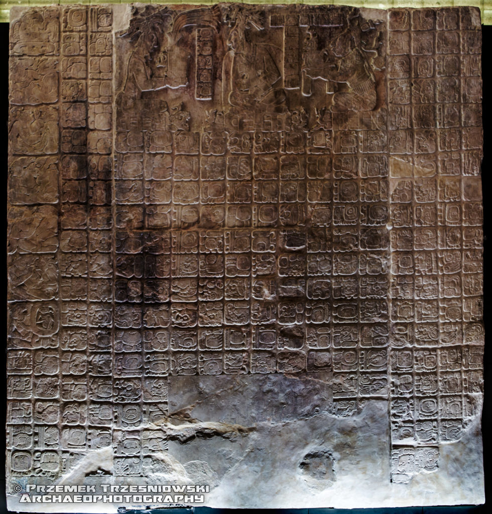 Epigrafika Majów Palenque Temple of Insrciptions