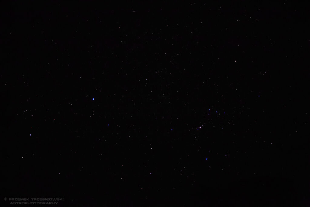 Orion Wielki Pies nocne niebo