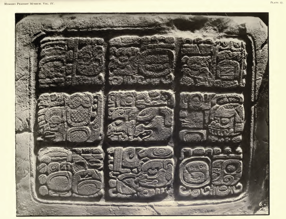 Epigrafika Majów Schody Hieroglificzne z Naranjo/Caracol
