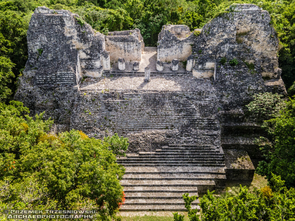 becan piramida VIII campeche meksyk mexico pyramid maya riobec