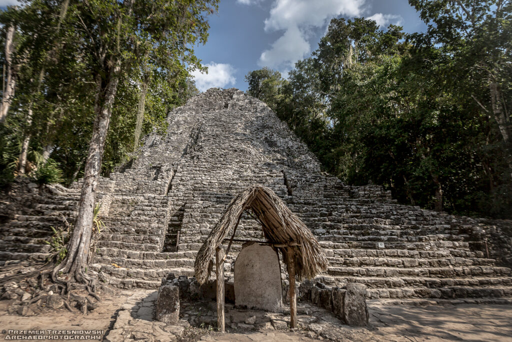 coba iglesia piramida pyramid maya meksyk mexico jukatan yucatan