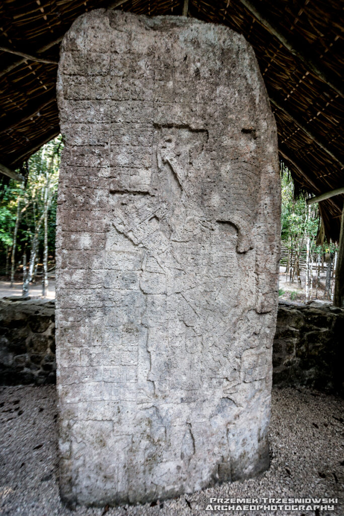 stela coba meksyk maya mexico yucatan jukatan