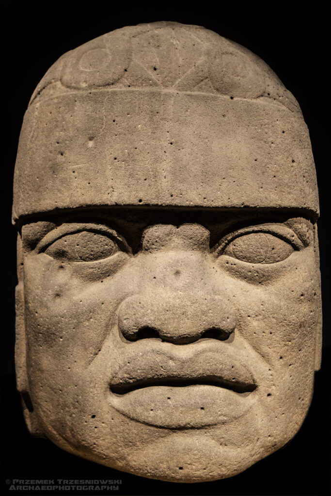 Omec colossal head 6 San Lorenzo Tenochtitlan