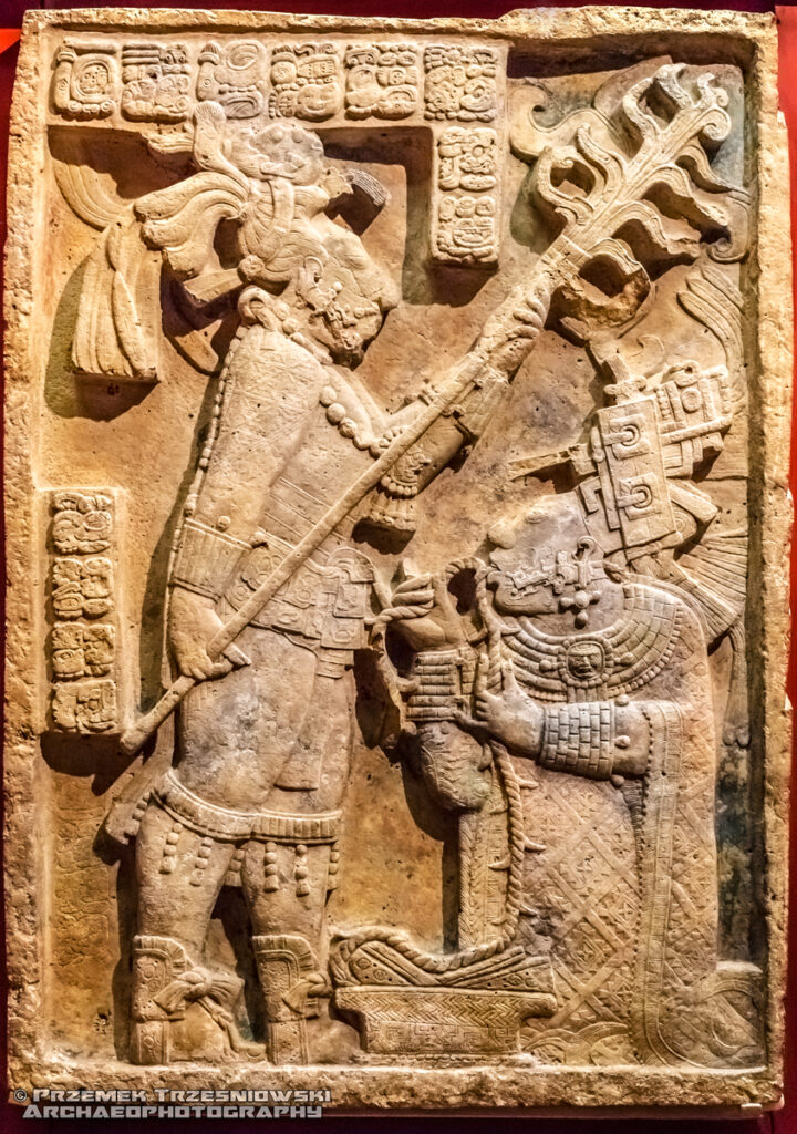 Yaxchilan Lintel 24 nadrpoże British Museum