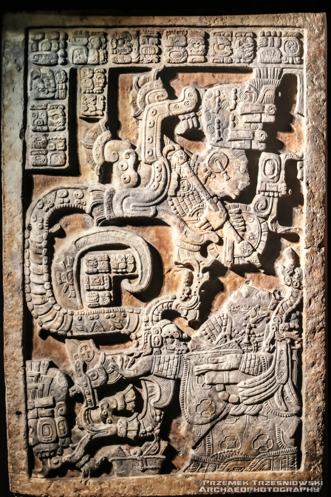 Yaxchilan Lintel 25 nadrpoże British Museum