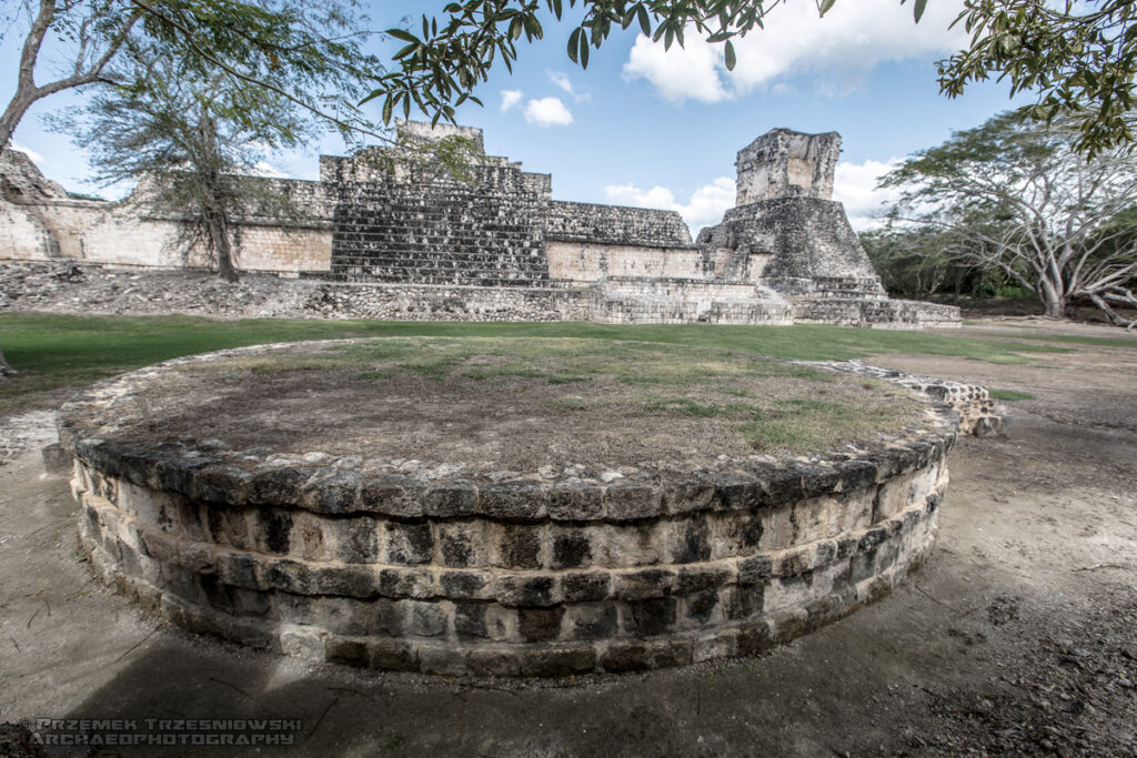 Dzibilnocac, Jukatan, Yucatan, Chenes, Mexico, Meksyk ołtarz, altair
