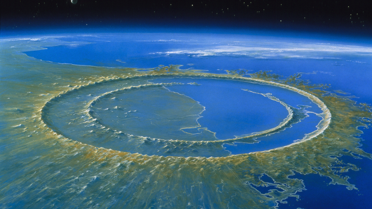 Chicxulub krater wielopierscieniowy