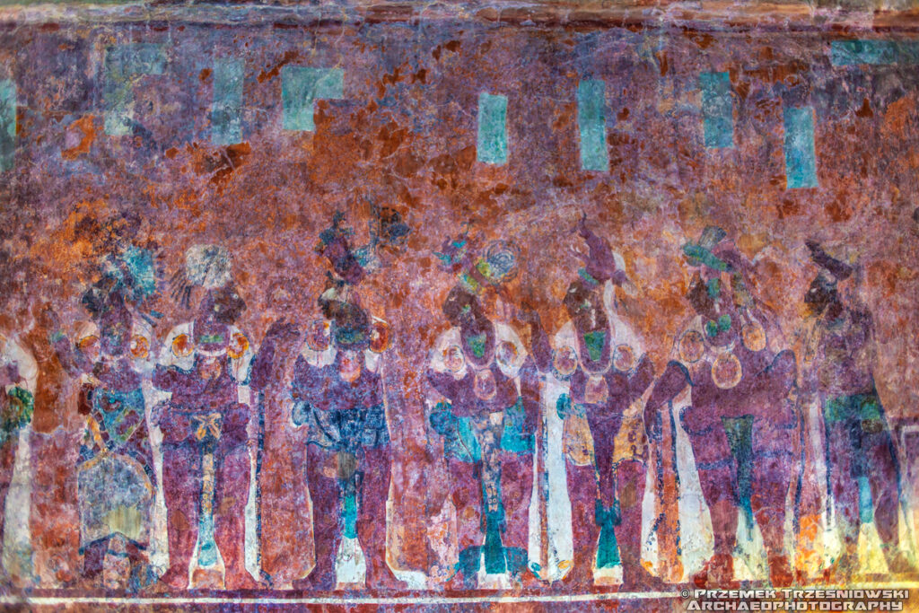 bonampak chiapas meksyk mexico maya archaeology stanowisko archeologiczne fresk malowidło