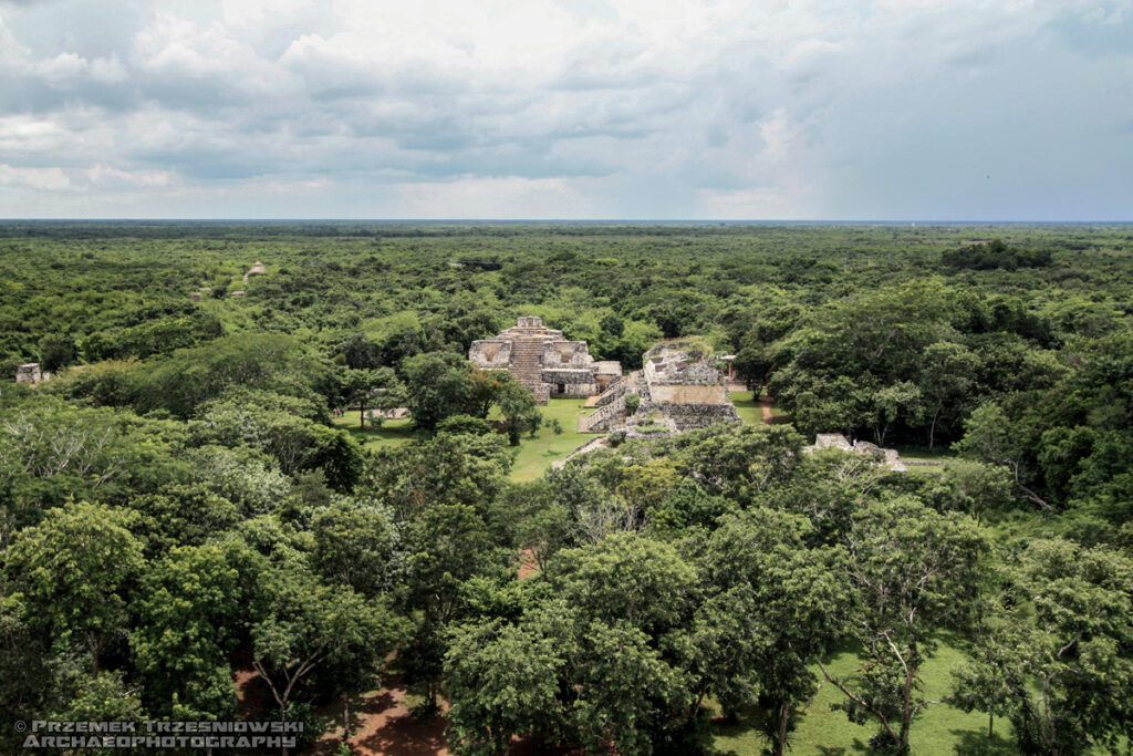 Ek Balam Meksyk Jukatan Mexico Yucatan stanowisko archeologiczne piramida