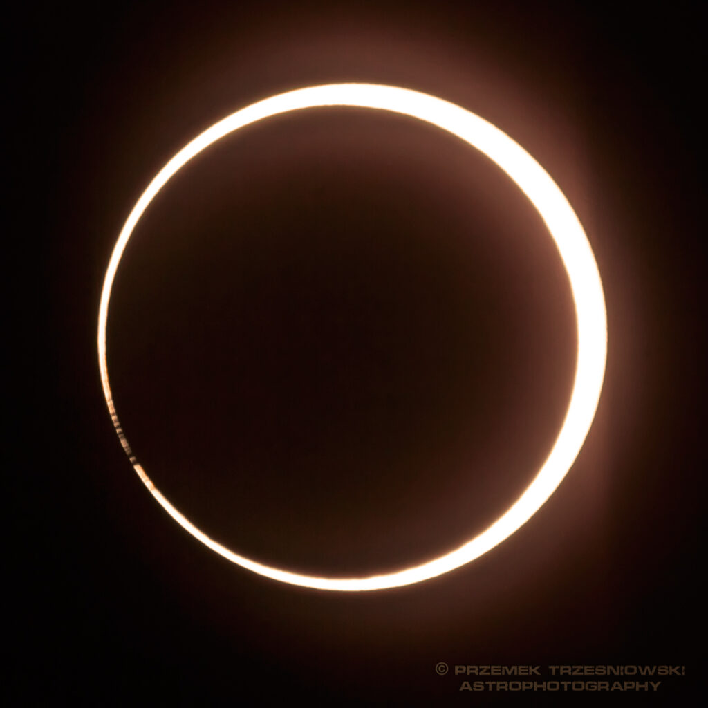 annular solar eclipse obrączkowe zaćmienie Słońca