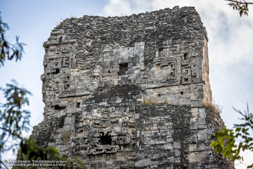 Xpuhil I Campeche Meksyk Jukatan archeologia stanowisko archeologiczne