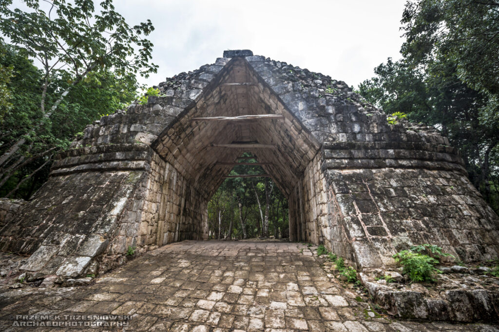 Chichen Viejo Itza Meksyk Jukatan Maya Brama Puerta