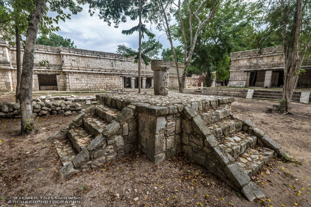Chichen Viejo Itza Meksyk Jukatan Maya Altair Platforma