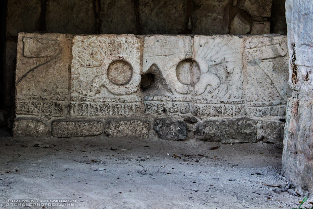 Chichen Viejo Itza Meksyk Jukatan Maya Templo Buhos Temple Owls Swiatynia Sow