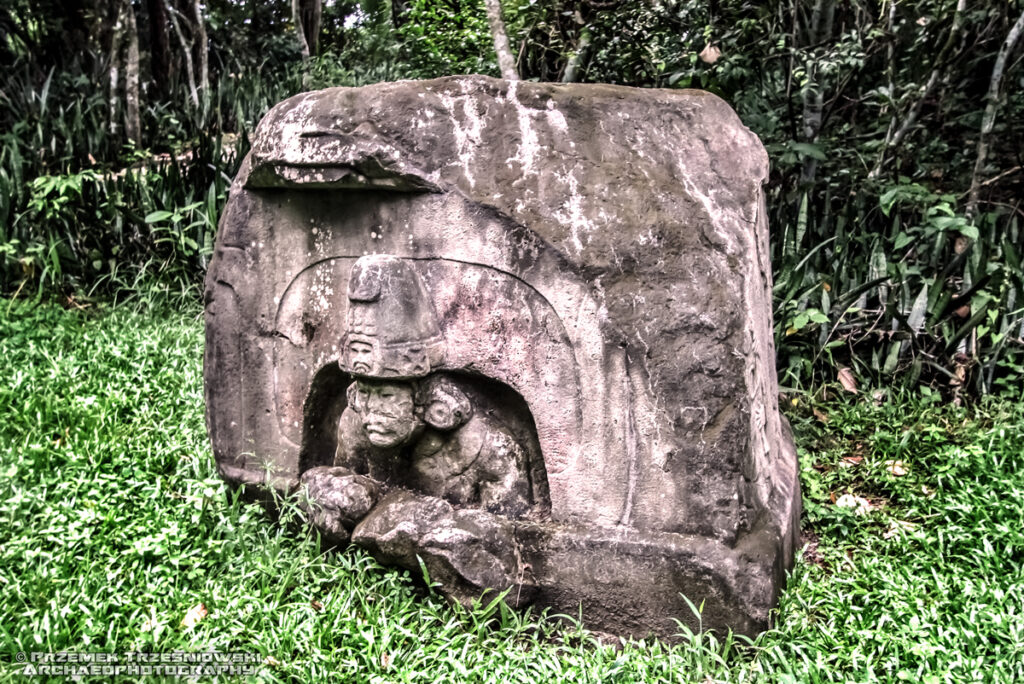 La Venta, Tabasco, ołtarz olmecki, epi-olmec altar 5