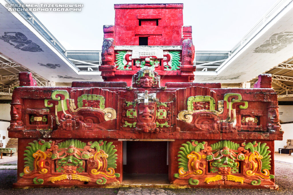 copan rosalila maya structure temple building red czerwony świątynia