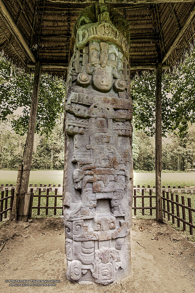 stela quirigua gwatemala izabal guatemala