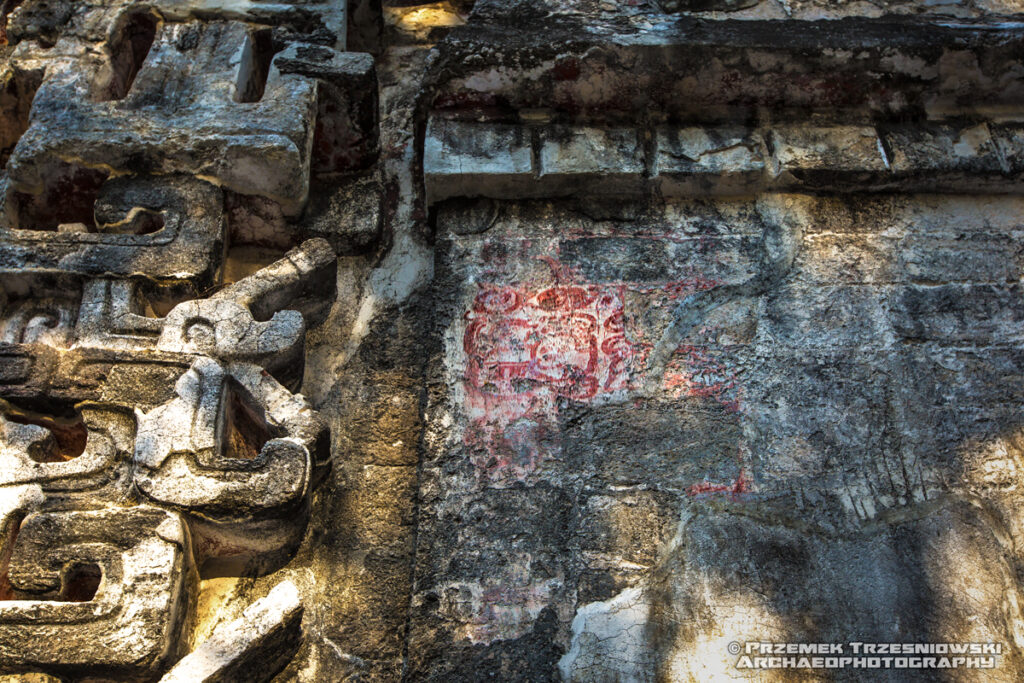 chicanna chenes structure II glyph glify inskrypcja maya ruins mexico meksyk ruiny majów