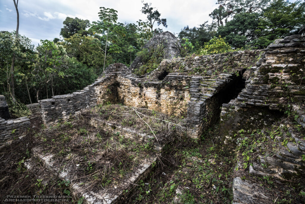 Plan de Ayutla ruiny Majów Maya Chiapas Meksyk Mexico ruins