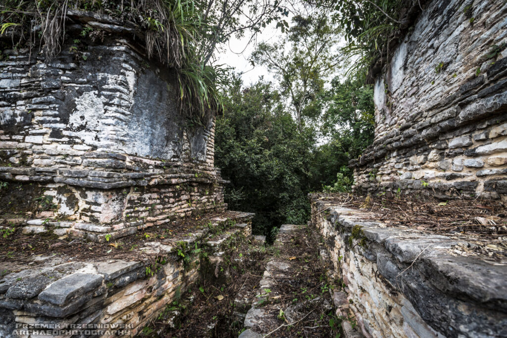 Plan de Ayutla ruiny Majów Maya Chiapas Meksyk Mexico ruins