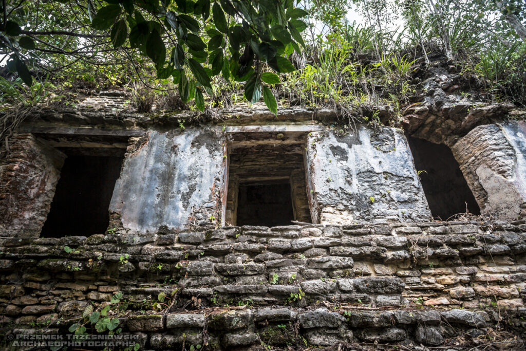 Plan de Ayutla ruiny Majów Maya Chiapas Meksyk Mexico ruins