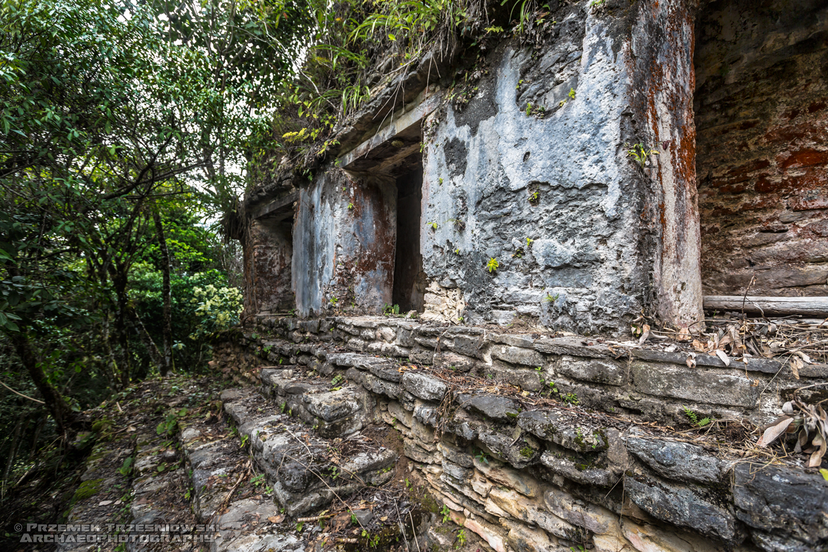 Plan de Ayutla ruiny Majów Maya Chiapas Meksyk Mexico ruins