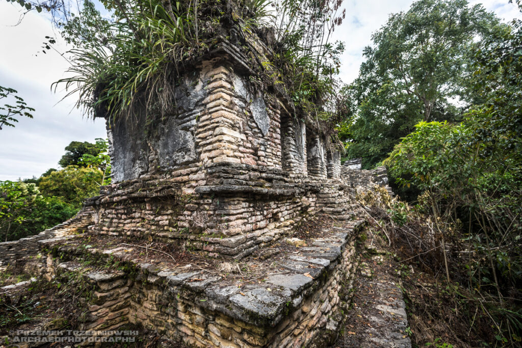 Plan de Ayutla ruiny Majów Maya Chiapas Meksyk Mexico ruins