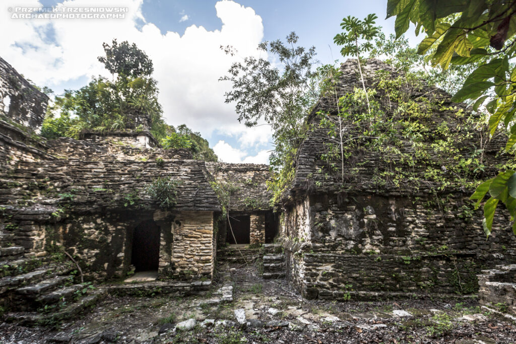 Plan de Ayutla ruiny Majów Maya Chiapas Meksyk Mexico ruins