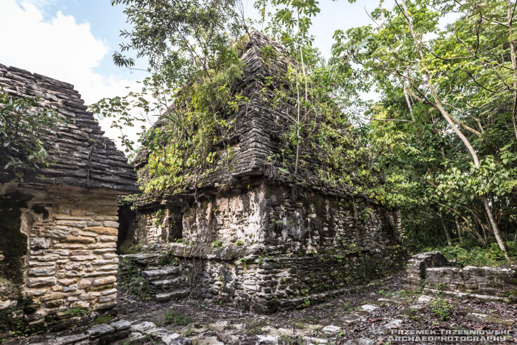 Plan de Ayutla ruiny Majów Maya Chiapas Meksyk Mexico ruins