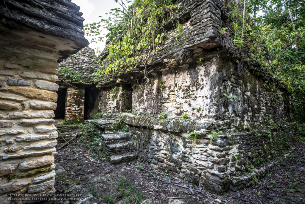 Plan de Ayutla ruiny Majów Maya Chiapas Meksyk Mexico ruins