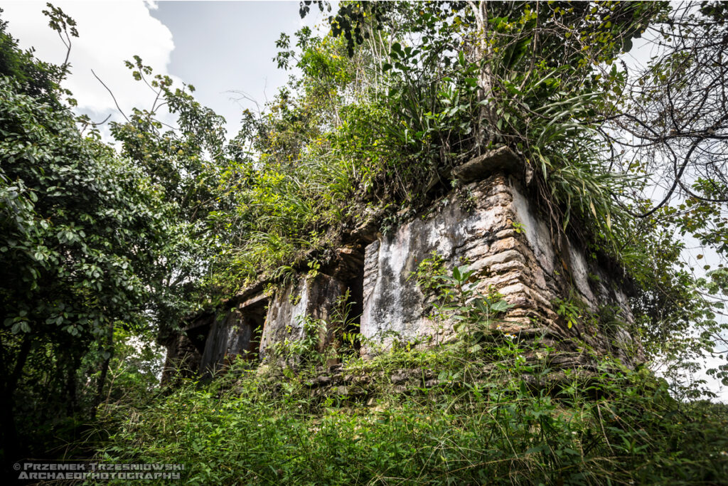 Plan de Ayutla ruiny Majów Maya Chiapas Meksyk Mexico ruins