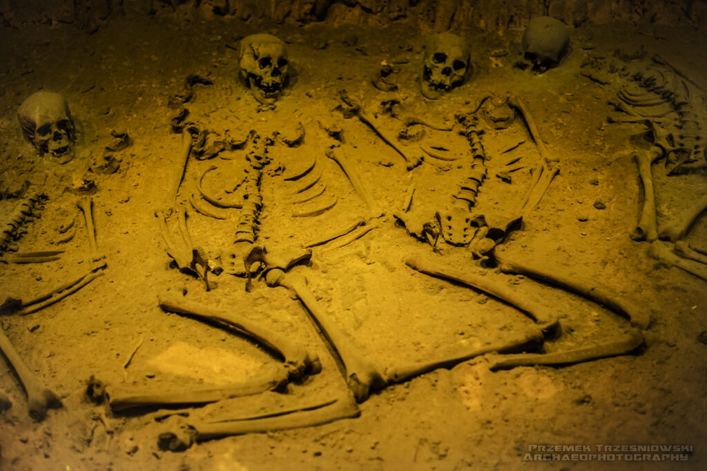 Teotihuacan szkieletu ofiary skeletons offerings