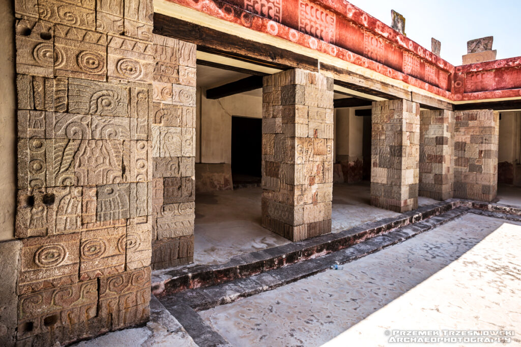 teotihuacan quetzalpapalotl pałac palace meksyk mexico