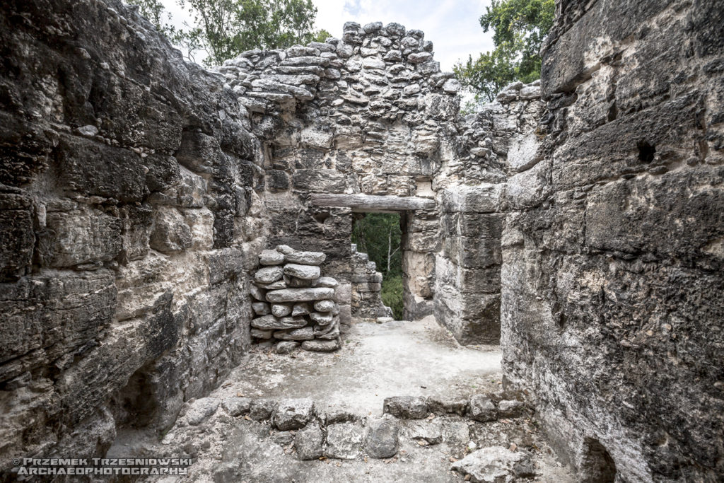 Calakmul Pałac Lundella