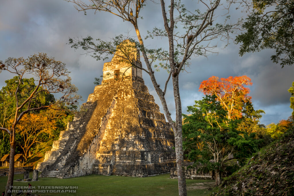 templo I piramida tikal peten gwatemala guatemala