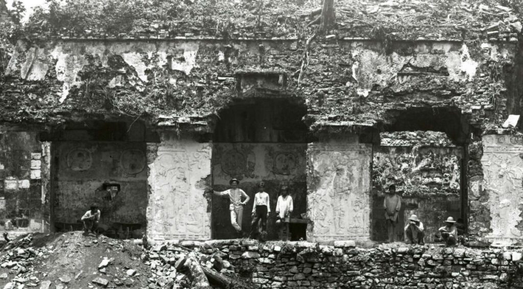 palenque chiapas meksyk mexico maudslay