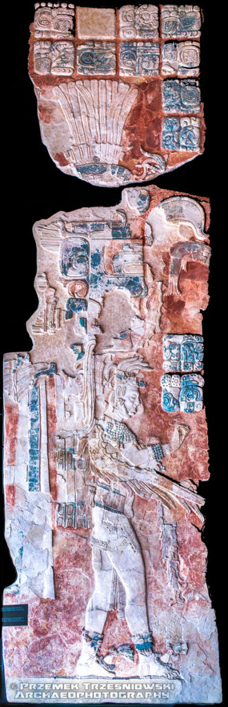Temple XIX stucco panel Palenque