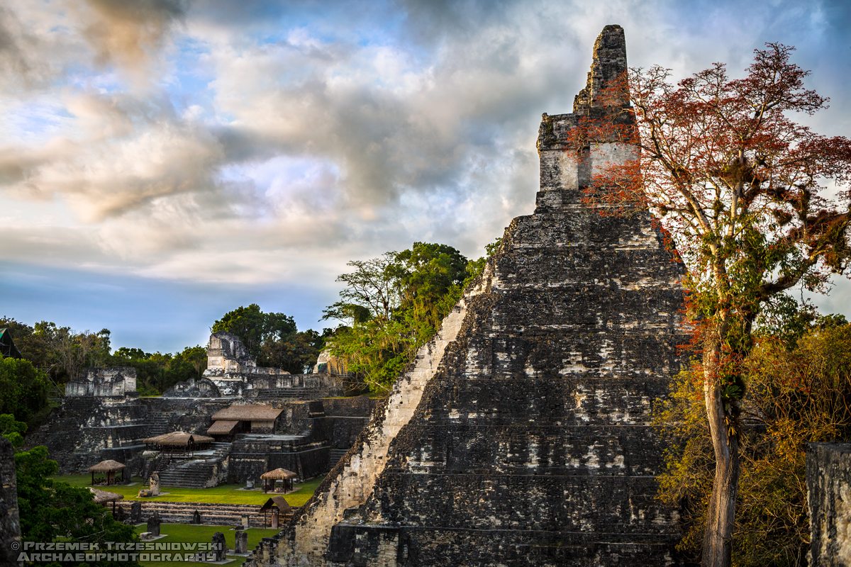 tikal peten gwatemala guatemala piramida pyramid templo I