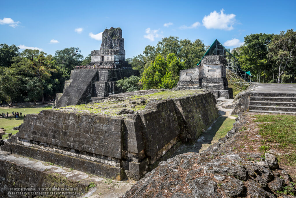 templo II piramida tikal peten gwatemala guatemala