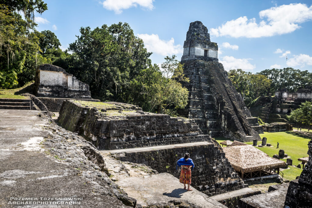 templo I piramida tikal peten gwatemala guatemala