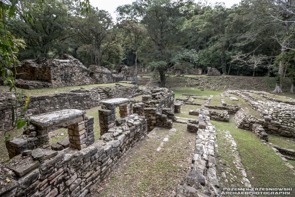 Yaxchilan Pa'chan ruiny Majów Maya ruins Usumacinta Chiapas Meksyk Mexico