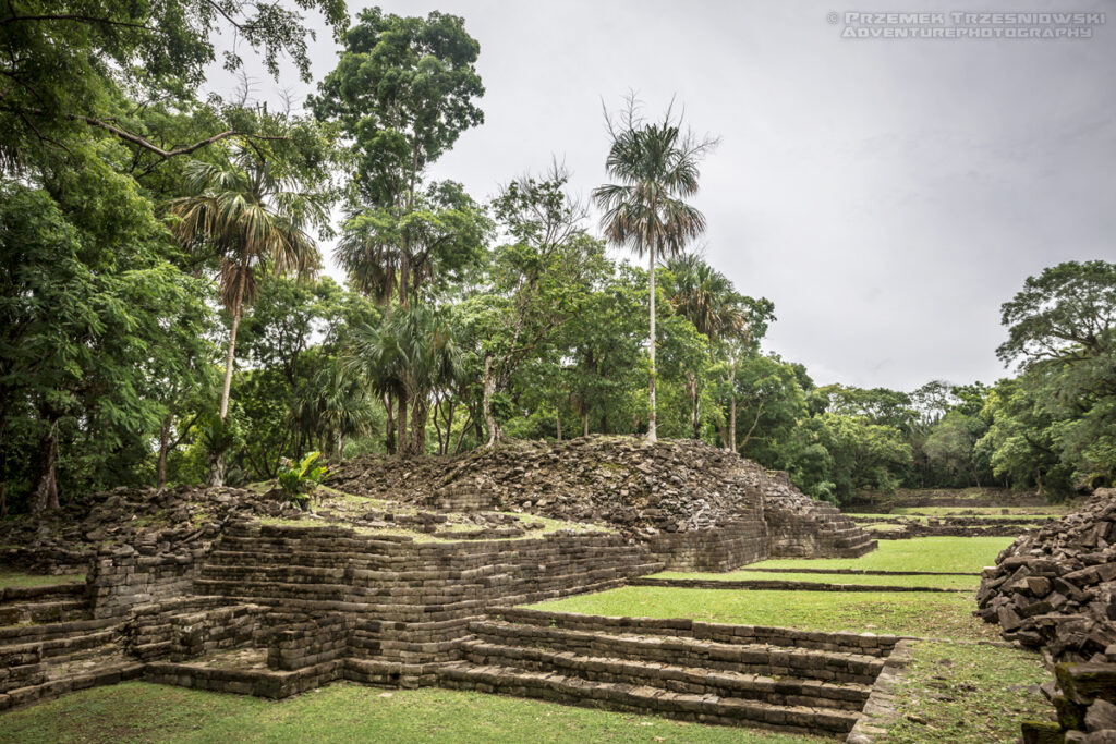 lubaantun belize maya ruins ruiny majow toledo piramida piramidy