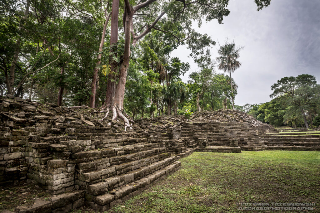 lubaantun belize maya ruins ruiny majow toledo piramida piramidy