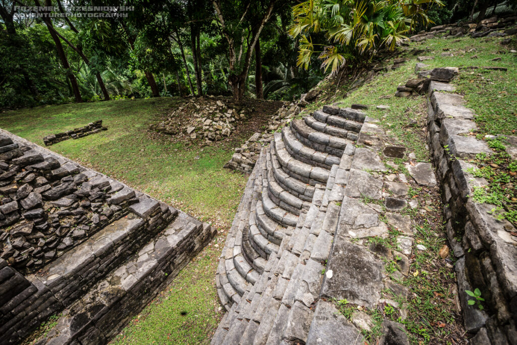 lubaantun belize maya ruins ruiny majow toledo piramida piramidy