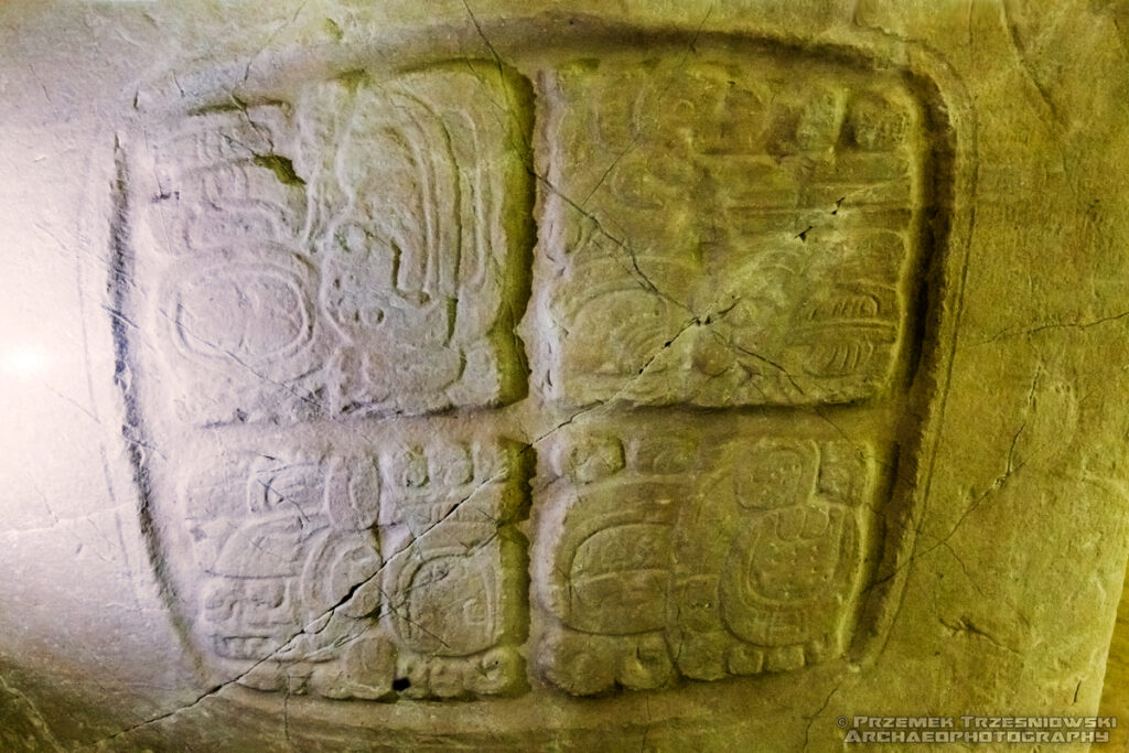 xunantunich belize ruiny majów maya ruins panel 3