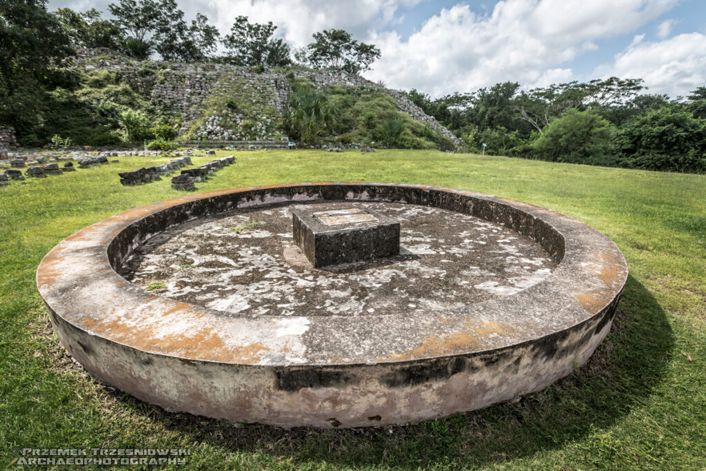kabah jukatan meksyk ruiny majow maya ruins chultun czultun