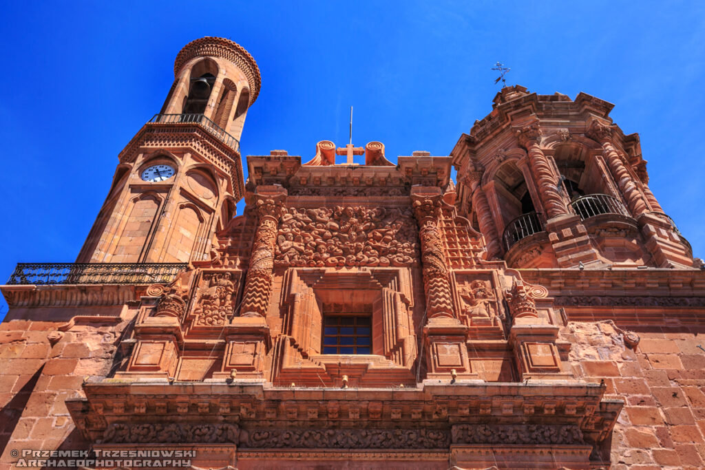 fasada nuestra senora de guadalupe zacatecas meksyk churrigueresque churrigueryzm ultrabarok