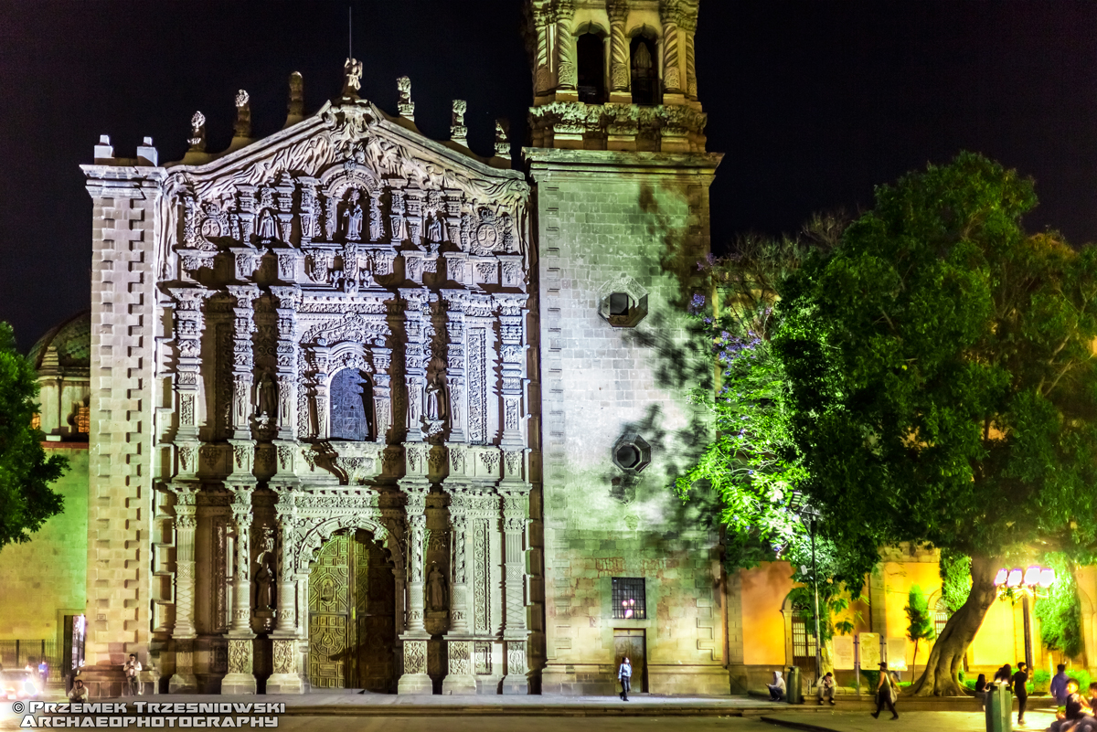 churrigueresque, churrigueryzm, ultrabarok, meksyk, mexico, san luis potosi, kolumny salomonowe, solomon columns, estipites, estypity, pilastry
