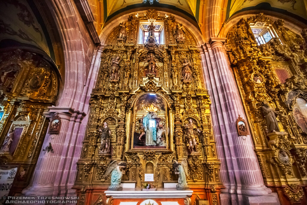ultrabarok churrigueresque churrigueryzm meksyk zacateca iglesia santo domingo ołtarz